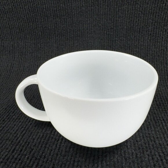 Le Gourmet Chef White Ceramic Large Oversized Coffee Mug Cup Set 2 Mugs Cups - Picture 7 of 13